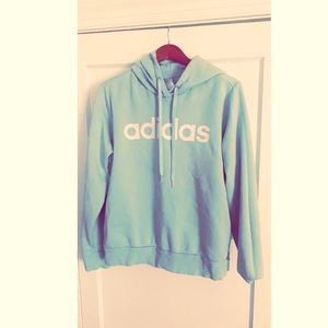Adidas 2xl Mint Green Hoodie
